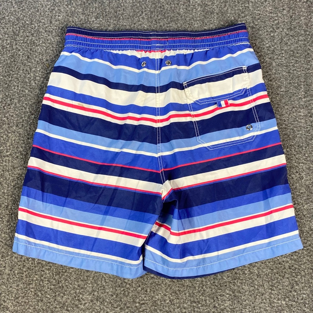 Allen Edmonds Mens Swim Trunks M Blue Anchor Stripe Board Shorts Bundle 2pk - Picture 9 of 16